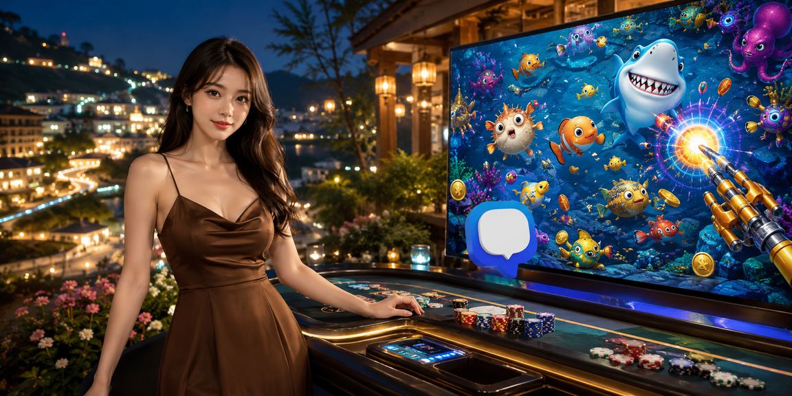 Người chơi bàn cá tại Đà Lạt bên tách cà phê, trải nghiệm mini game đổi thưởng trực tuyến
